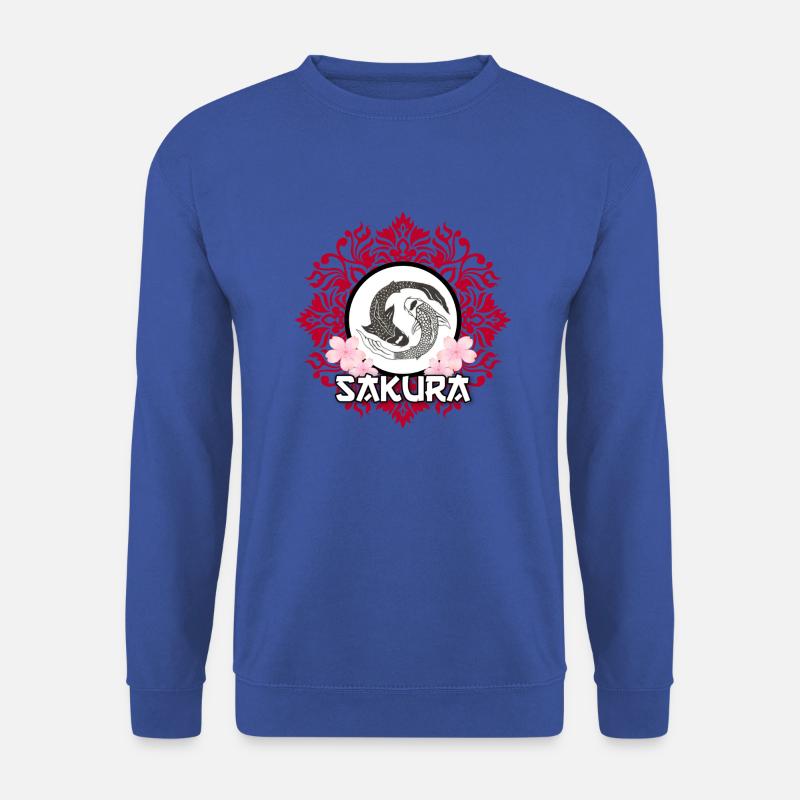 Sakura - Unisex Pullover - Royalblau