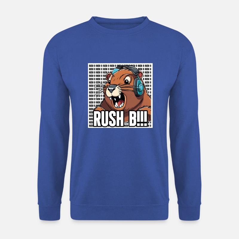 Gaming Bober RUSH B - Unisex Pullover - Royalblau
