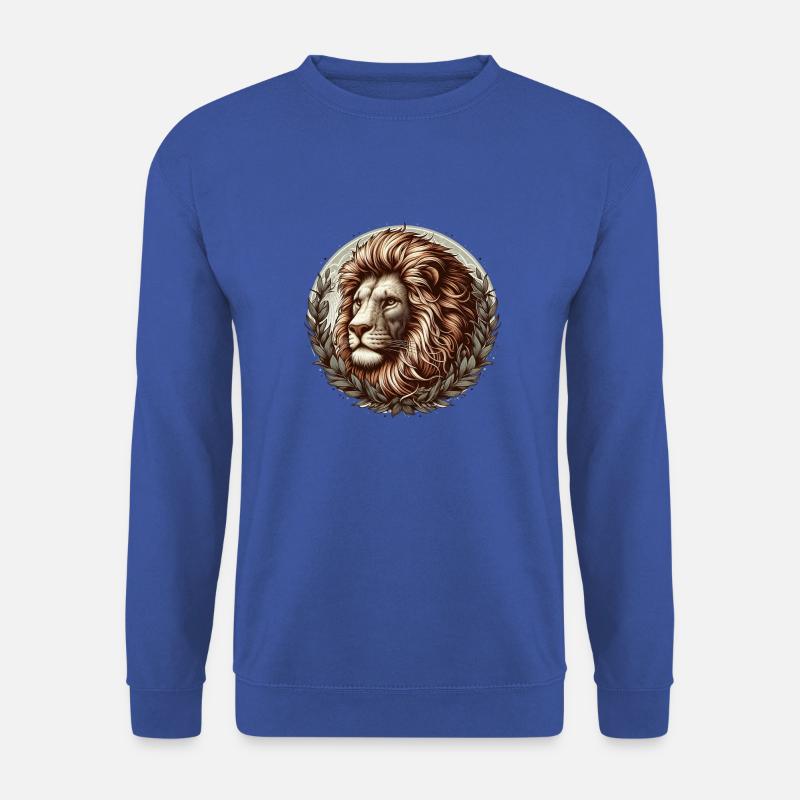 Löwe - Unisex Pullover - Royalblau