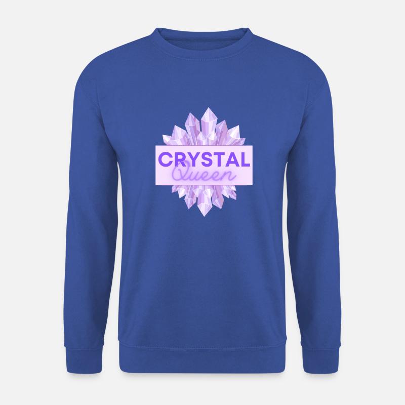 Crystal Queen - Unisex Pullover - Royalblau