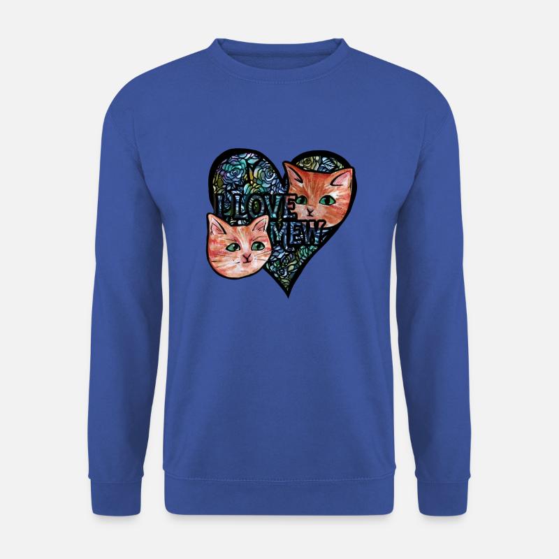 Kätzchen Katzen - Unisex Pullover - Royalblau
