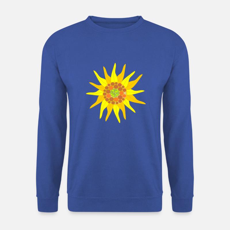 Sonnenblume - Unisex Pullover - Royalblau