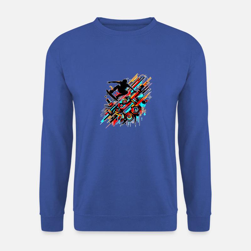 GraffitiBlack - Unisex Pullover - Royalblau