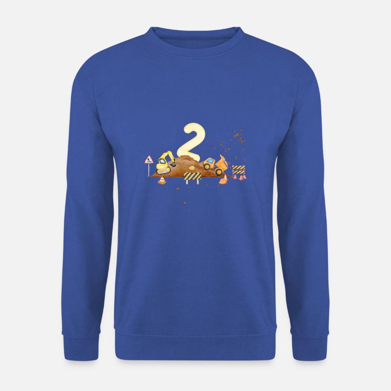 2. Jubiläum Baustelle - Unisex Pullover - Royalblau