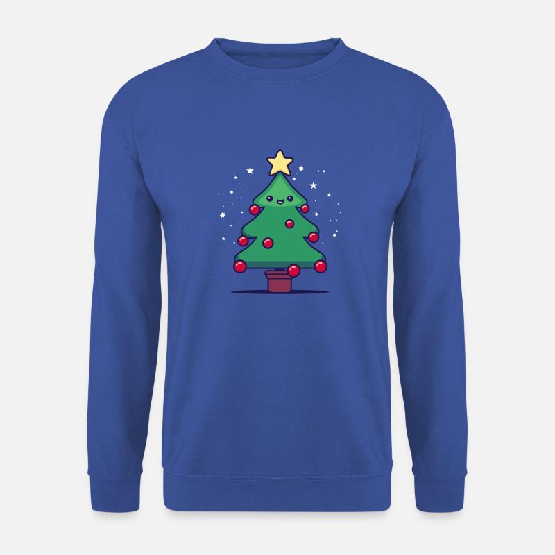 Weihnachtsbaum - Unisex Pullover - Royalblau