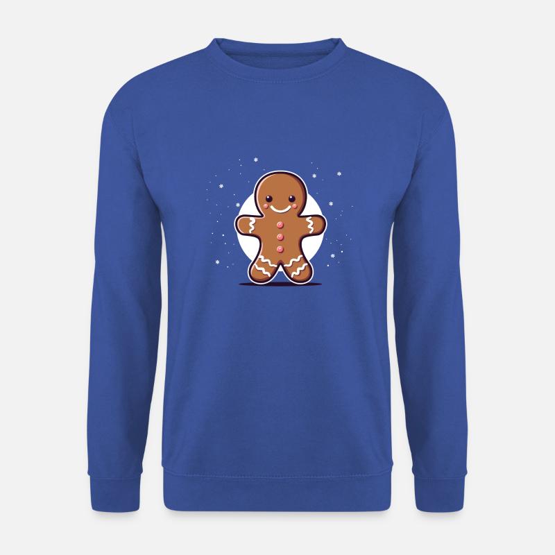 Lebkuchenmann - Unisex Pullover - Royalblau