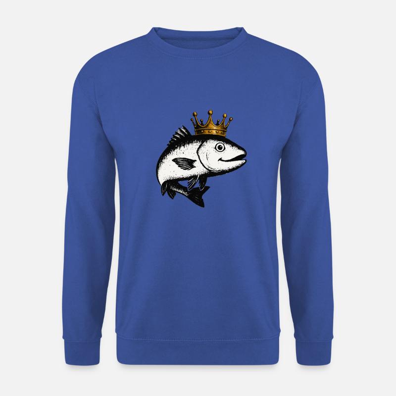 Konig Fisch Fishers Empire - Unisex Pullover - Royalblau
