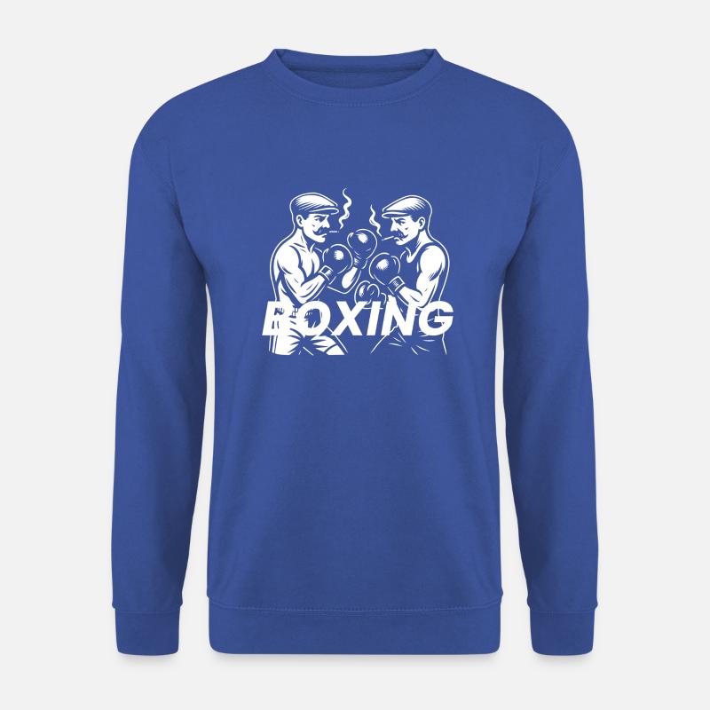 Retro-Boxen - Unisex Pullover - Royalblau