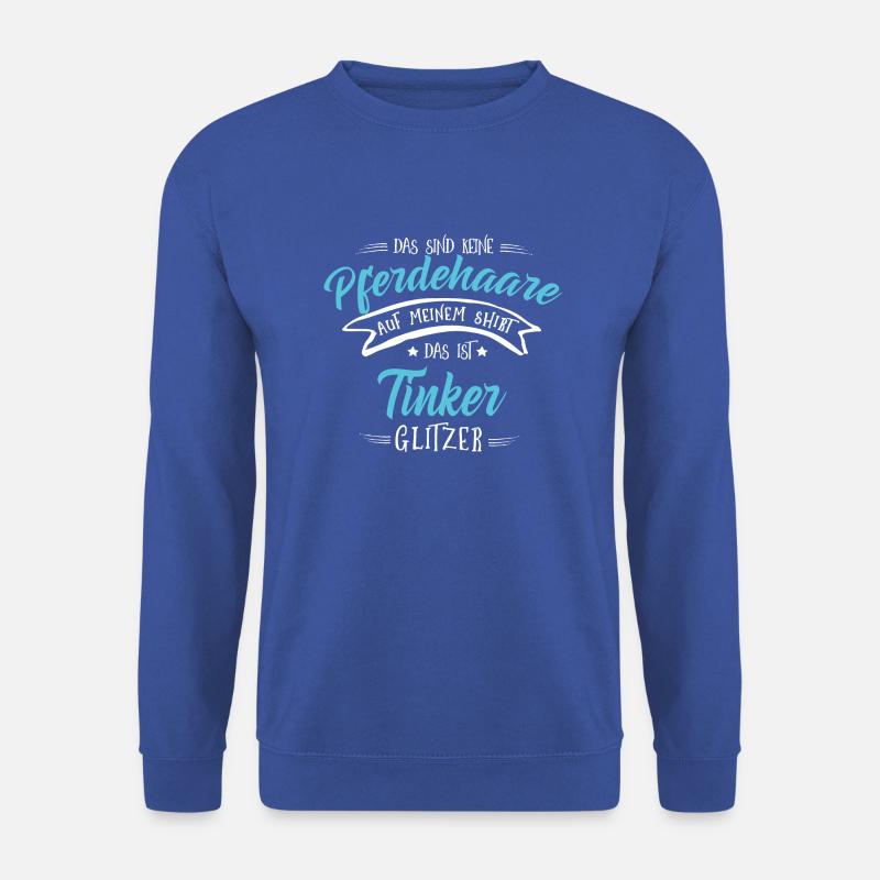 Glitzer Tinker - Unisex Pullover - Royalblau