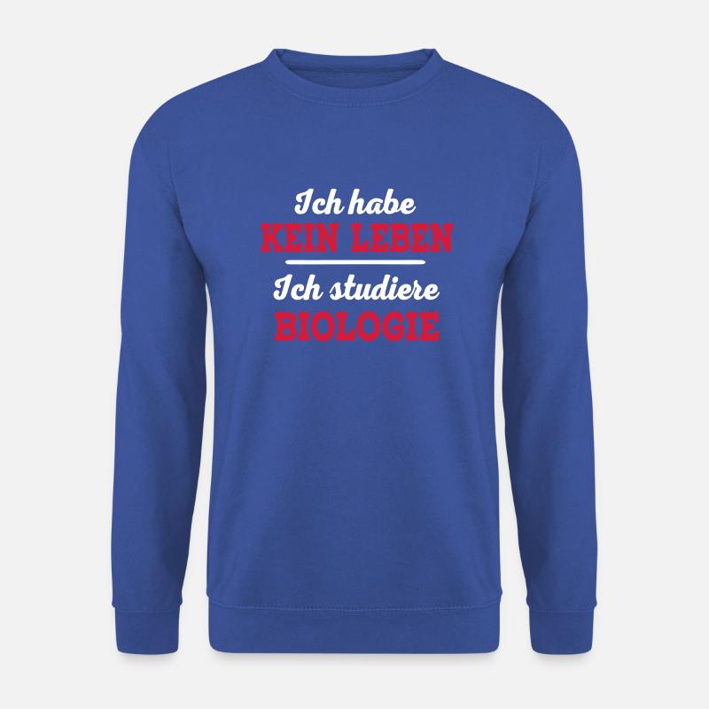 Biologie - Unisex Pullover - Royalblau