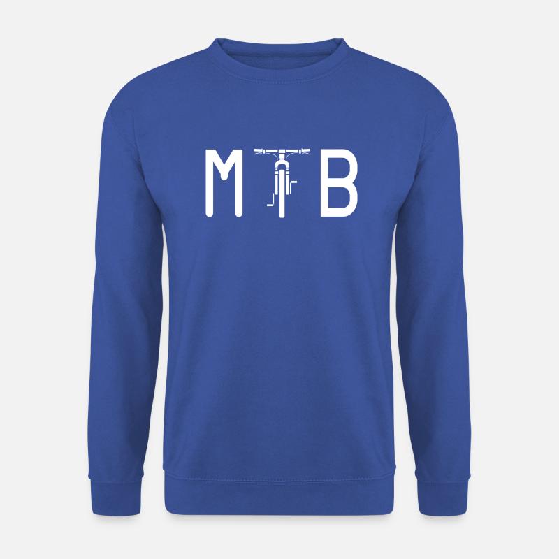 VTT Biker VTT - Sweat-shirt Unisexe - bleu royal