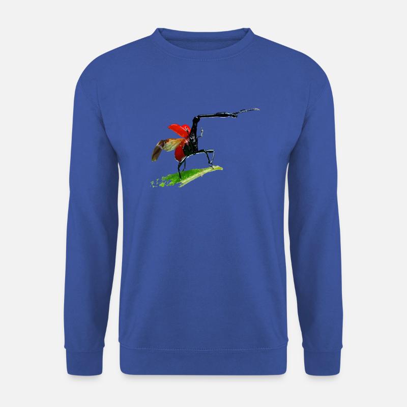 Giraffe weevil Aus Madagaskar - Unisex Pullover - Royalblau
