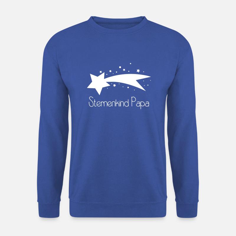 Sternenkind Papa - Unisex Pullover - Royalblau