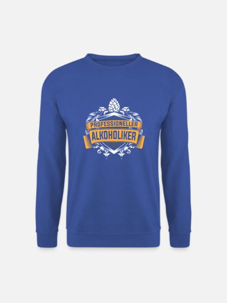 Professioneller Alkoholiker - Unisex Pullover - Royalblau