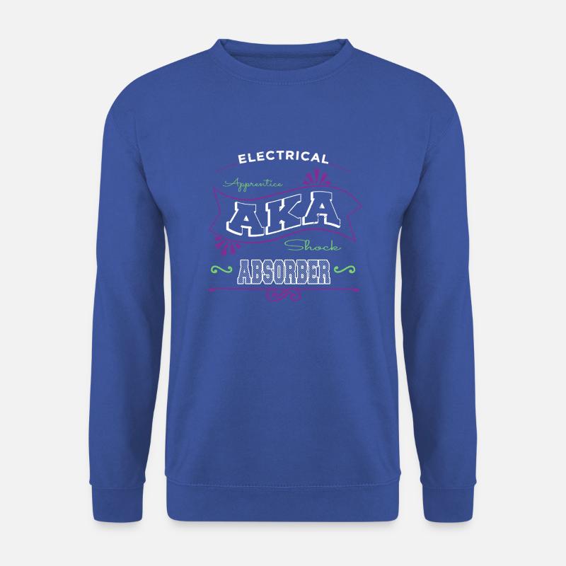 electrical engineering electrical engineer lineman - Unisex Sweatshirt - royal blue