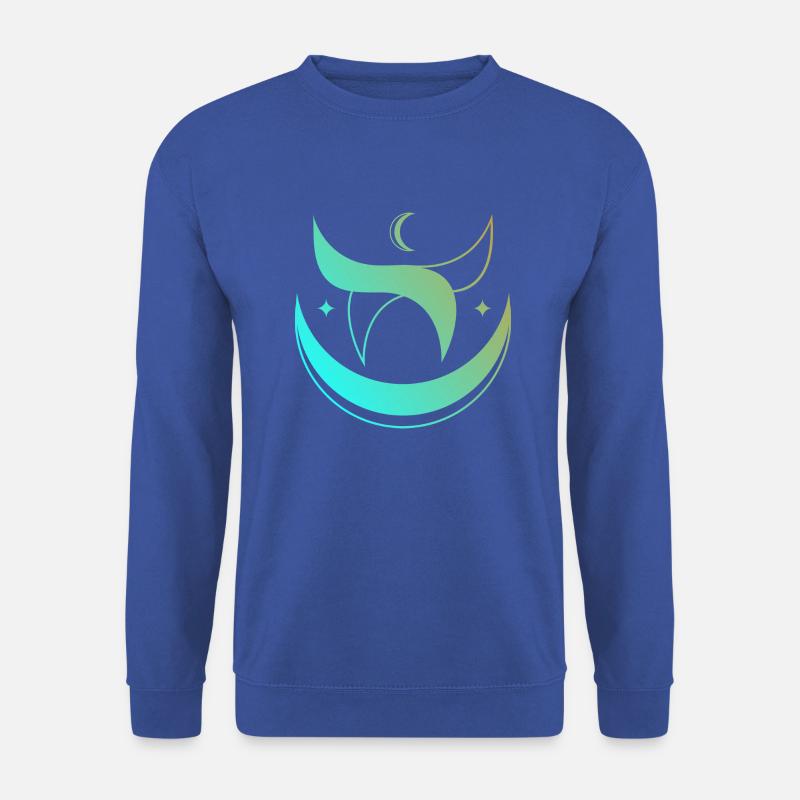 Mond Logo - Unisex Pullover - Royalblau