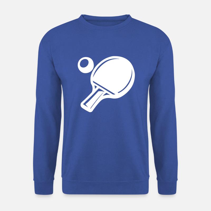 Tischtennis Symbol - Unisex Pullover - Royalblau