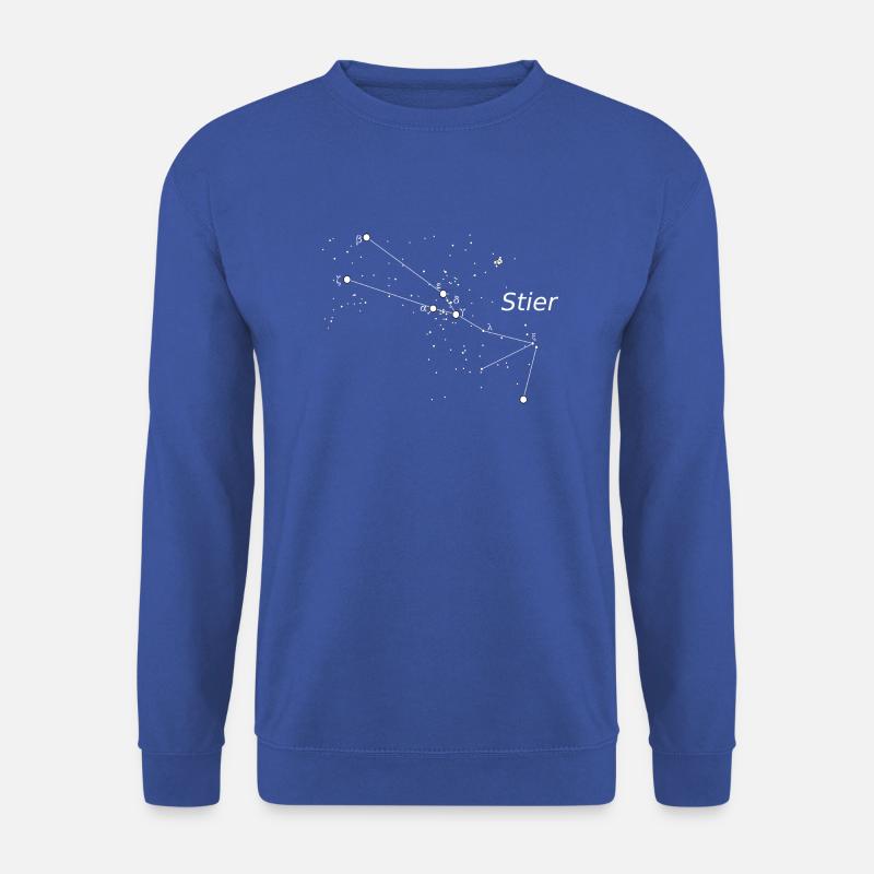 Taurus constellation star sign - Unisex Sweatshirt - royal blue