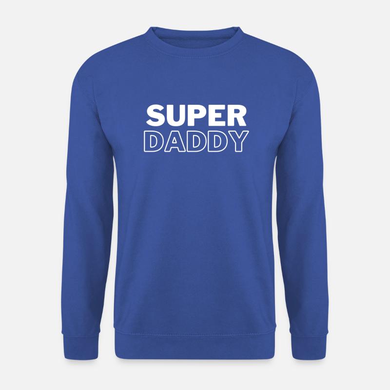 Super Daddy - Unisex Pullover - Royalblau