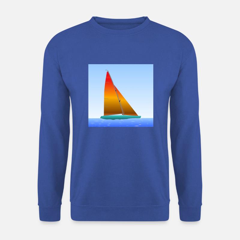 Segelschiff - Unisex Pullover - Royalblau