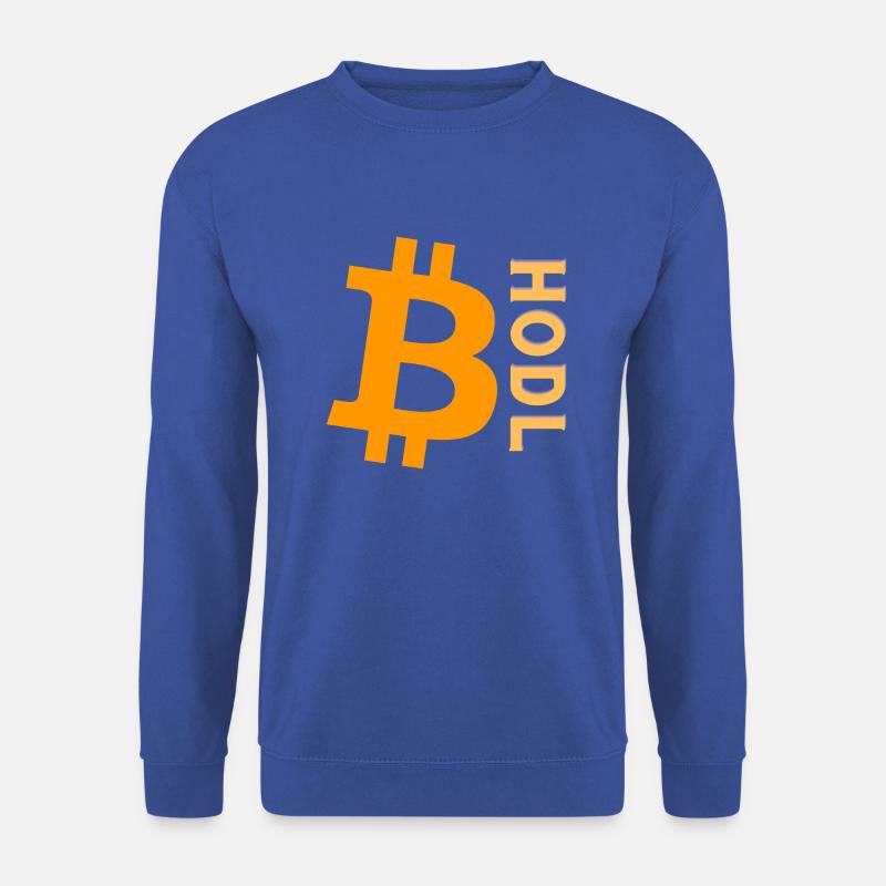 BTC HODL - Unisex Pullover - Royalblau