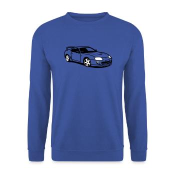 Supra MK4 - Sweat-shirt Unisexe - bleu royal - Devant - Alina (178cm) & Michal (187cm)