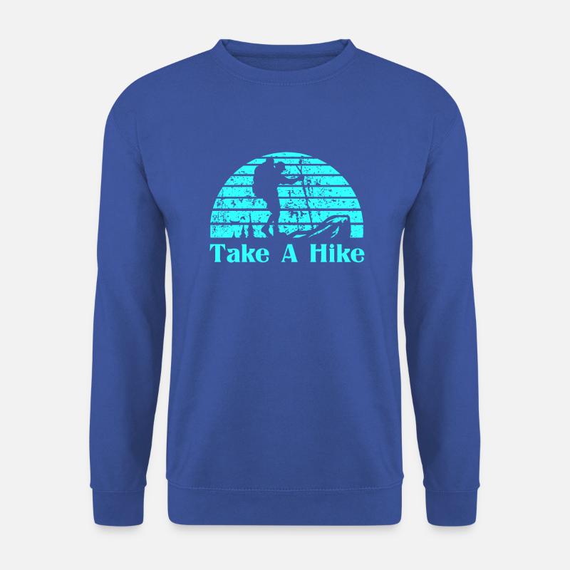 Take A Hike - Unisex Pullover - Royalblau