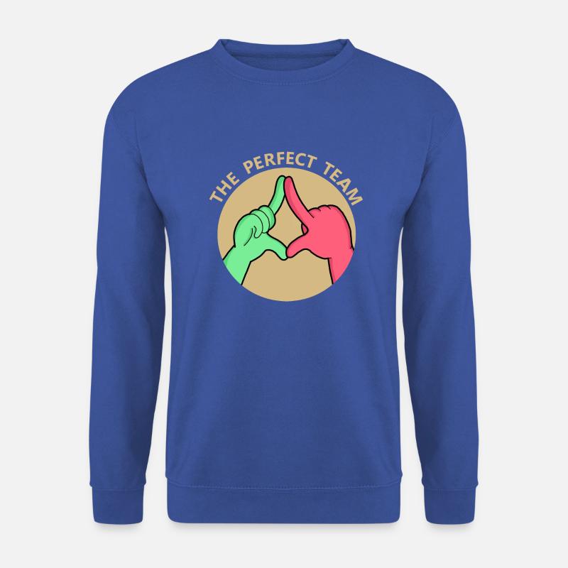 DAS BESTE TEAM - Unisex Pullover - Royalblau