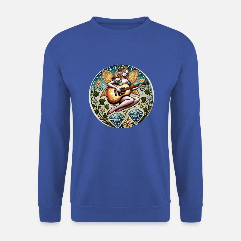 Gitarre Fee - Unisex Pullover - Royalblau