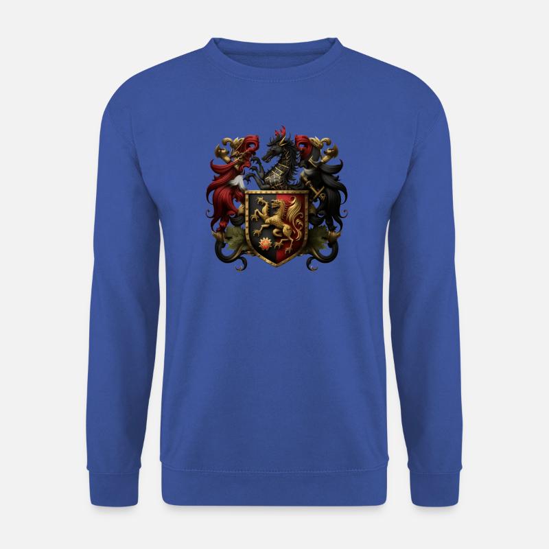 WAPPEN - Unisex Pullover - Royalblau