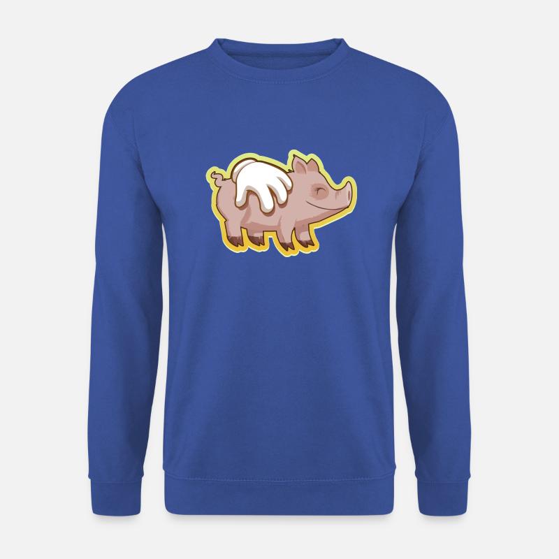 pig140 - Unisex Pullover - Royalblau