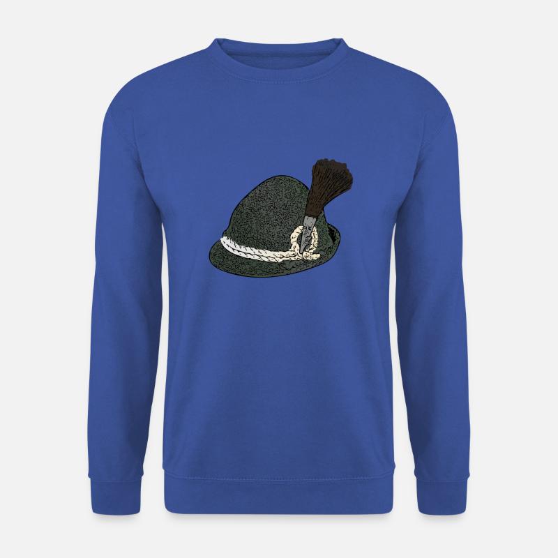 Gamsbart - Unisex Pullover - Royalblau