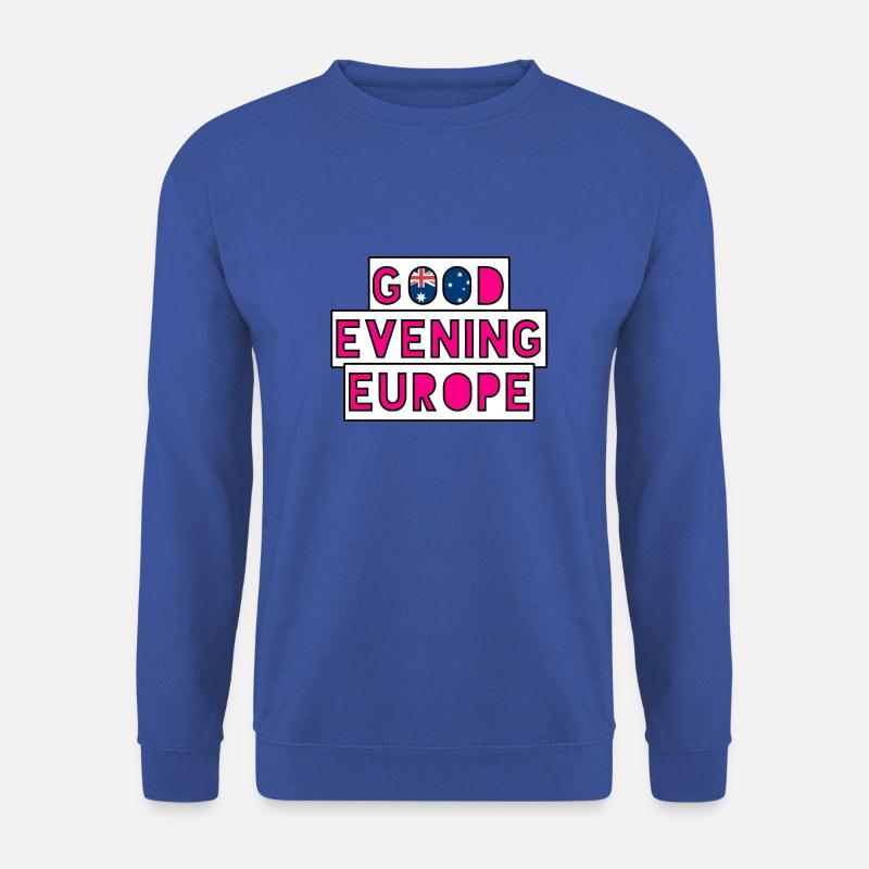 Guten Abend Europa - Unisex Pullover - Royalblau