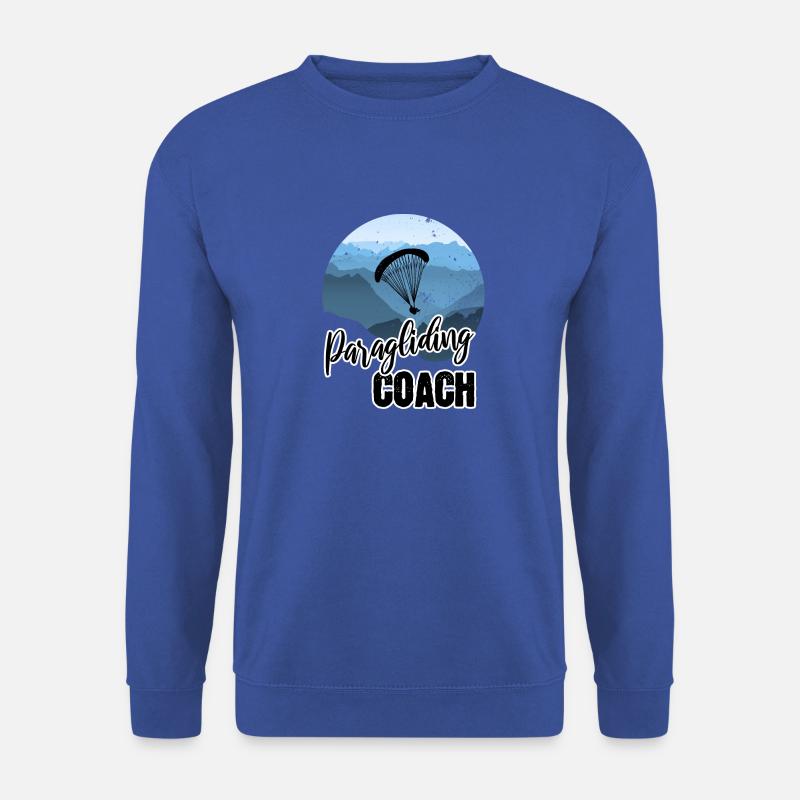 Paragliding coach - Unisex Pullover - Royalblau