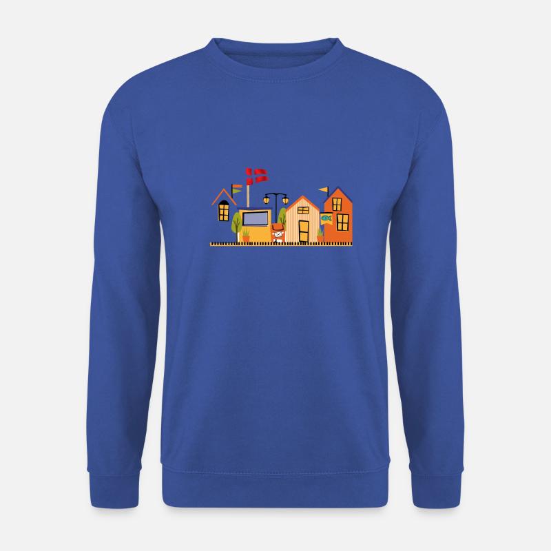 Denmark - Unisex Pullover - Royalblau