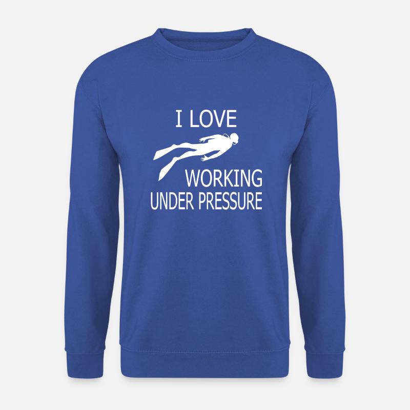 Diving Dive tauchen - Unisex Pullover - Royalblau
