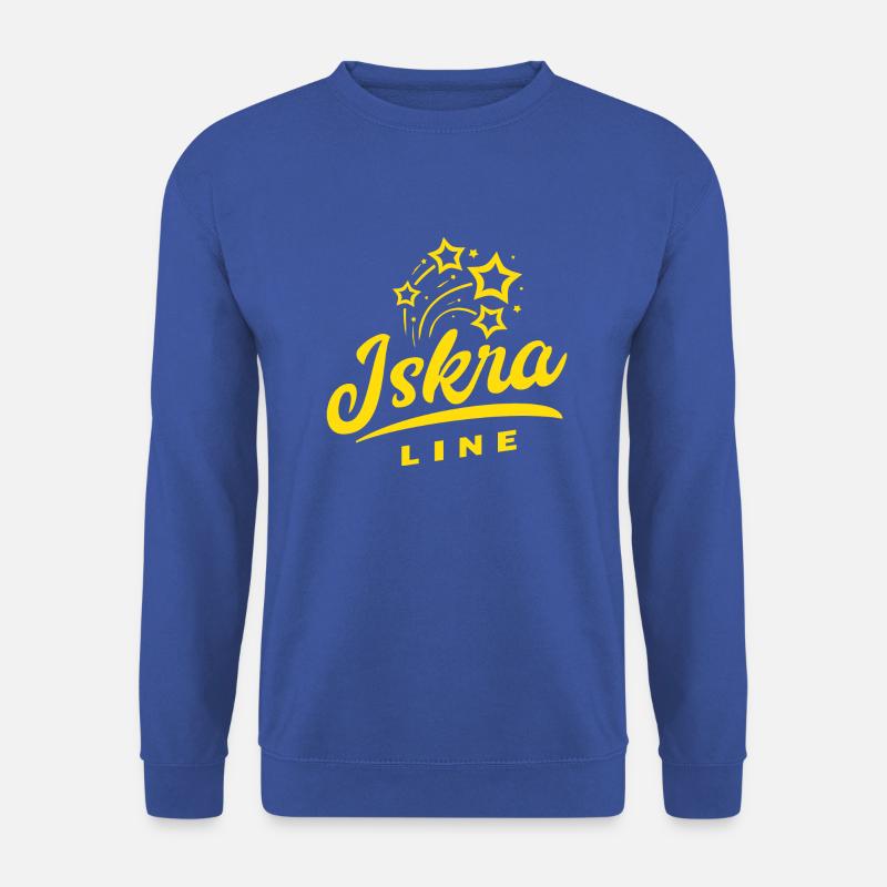 Iskra Line Logo - Unisex Pullover - Royalblau
