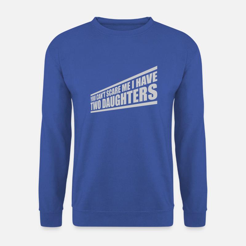 I have two daughters - Unisex Sweatshirt - royal blue