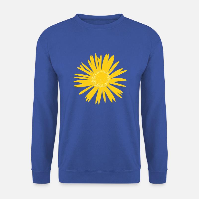 Dottergelb - Unisex Pullover - Royalblau