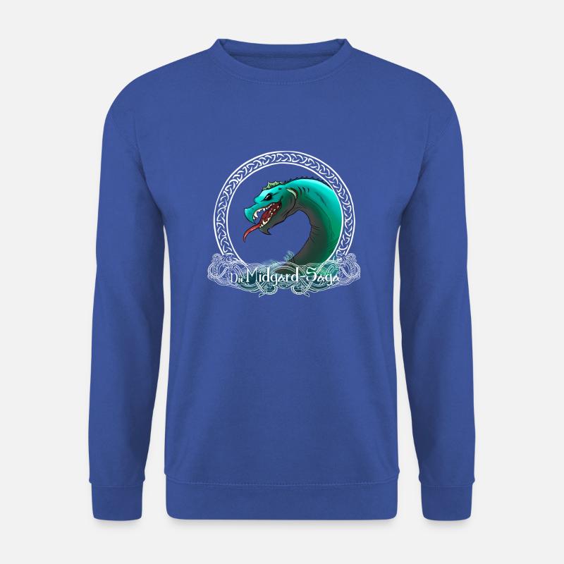 Jörmungandr - Die Midgardschlange - Unisex Pullover - Royalblau