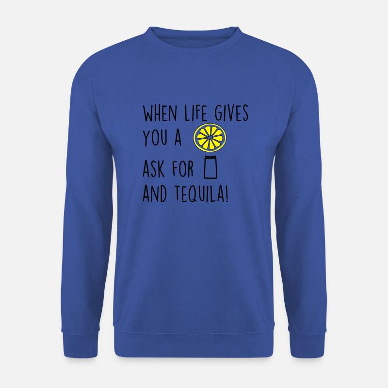 whenlifegivesu - Unisex Pullover - Royalblau