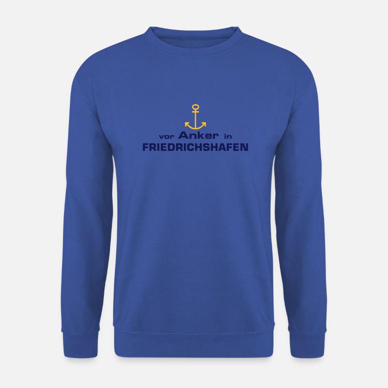 Vor Anker in Friedrichshafen - Unisex Pullover - Royalblau