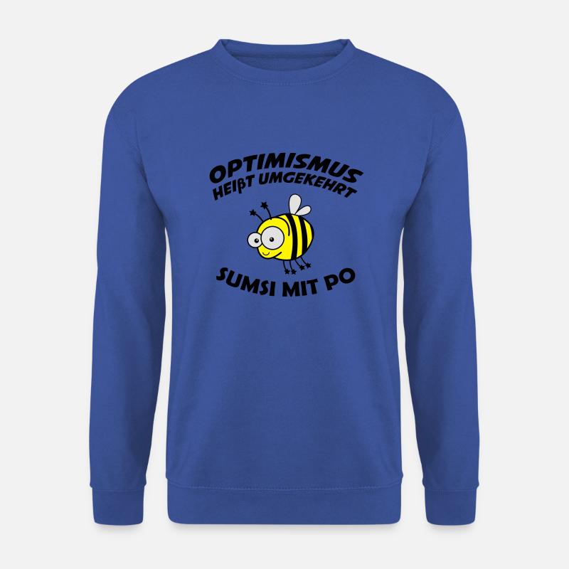 sumsi_mit_po_01 - Unisex Pullover - Royalblau
