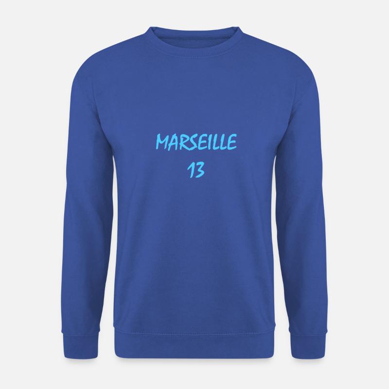 Marseille 13 - Unisex Pullover - Royalblau