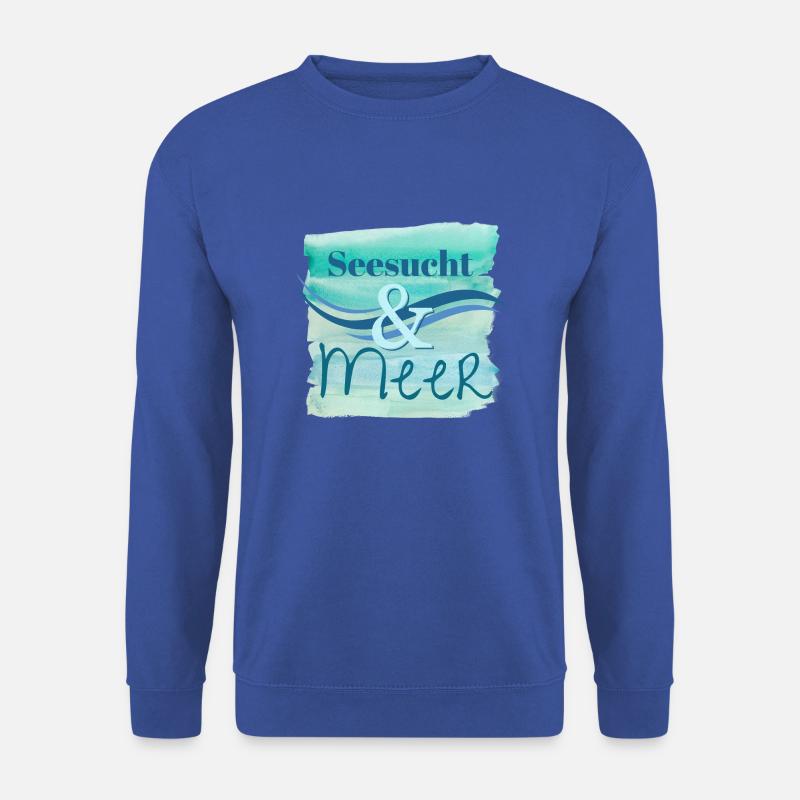 Seesucht & Meer - Unisex Pullover - Royalblau