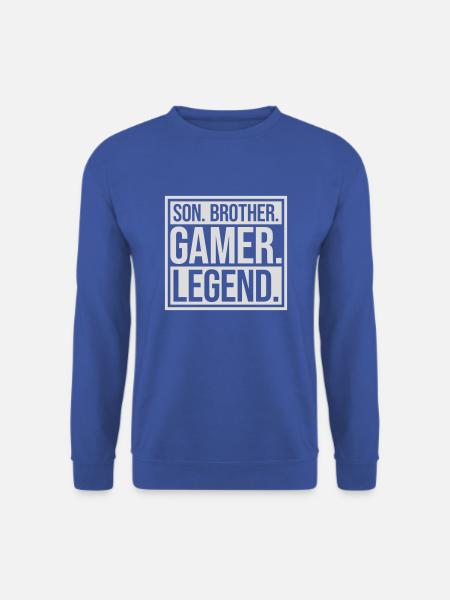 Son Brother Gamer Legend - Unisex Sweatshirt - royal blue