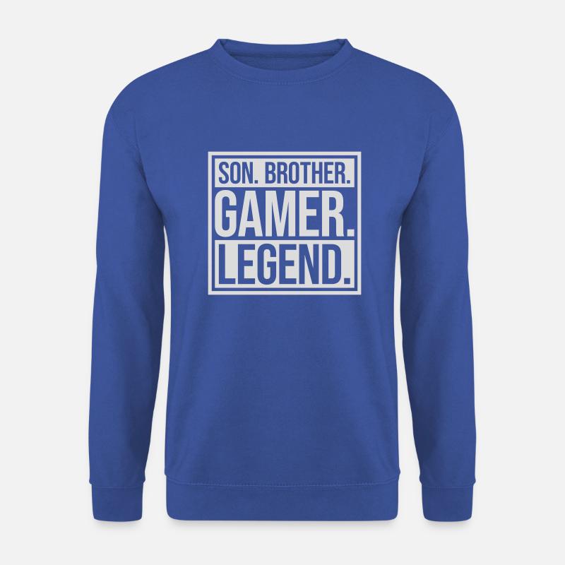 Son Brother Gamer Legend - Unisex Sweatshirt - royal blue