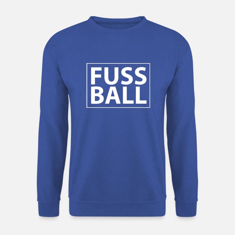 Soccer Fussball - Unisex Pullover - Royalblau