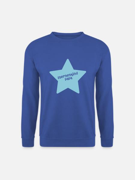 Sternenkind Papa Blau - Unisex Pullover - Royalblau