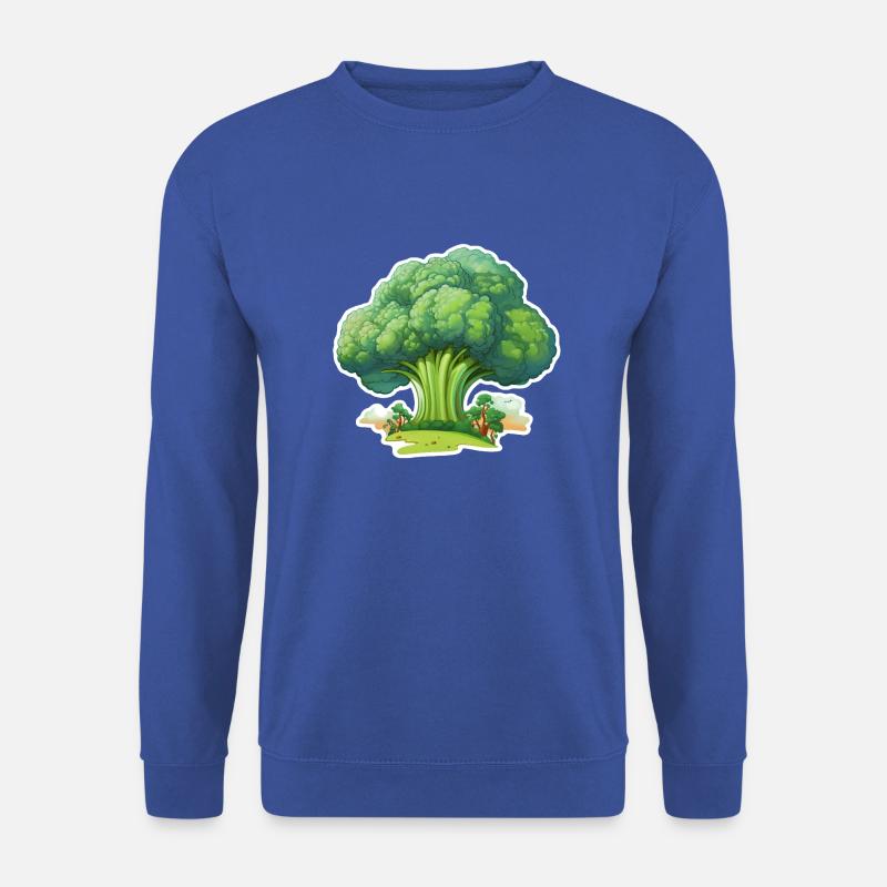 Brokkoli Wald - Unisex Pullover - Royalblau